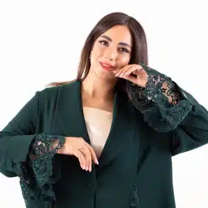 عباية مونا اخضر