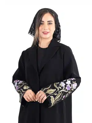 patterned abaya