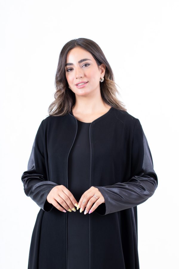 عبایه نجلا سوداء 4