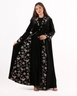 Negin Luxury Velvet Abaya - Image 4