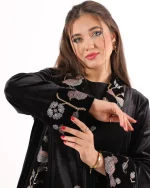 Negin Luxury Velvet Abaya - Image 6