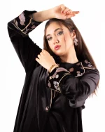 Negin Luxury Velvet Abaya - Image 5