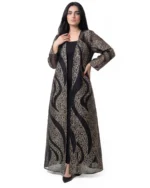 Italian Jacquard Organza Jeyran Cape