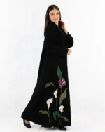 Rania Abaya – Luxury Crepe Abaya with Matching Shawl - Image 5