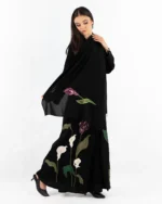 Rania Abaya – Luxury Crepe Abaya with Matching Shawl