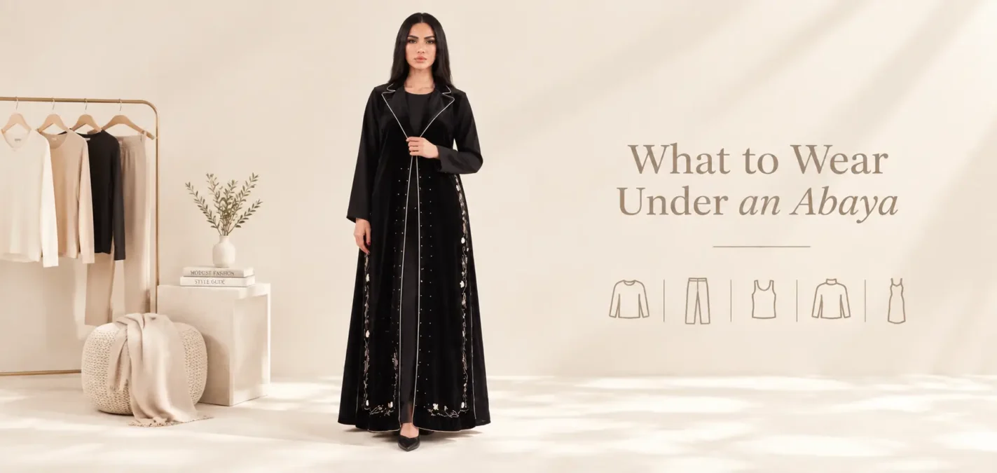 what to wear under an abaya