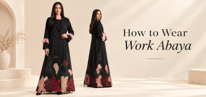 How to Wear Work Abaya