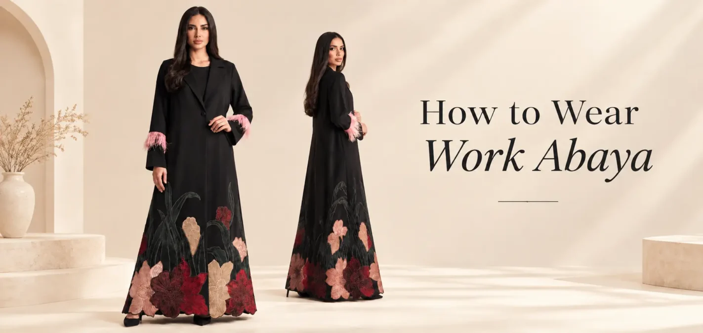 How to Wear Work Abaya