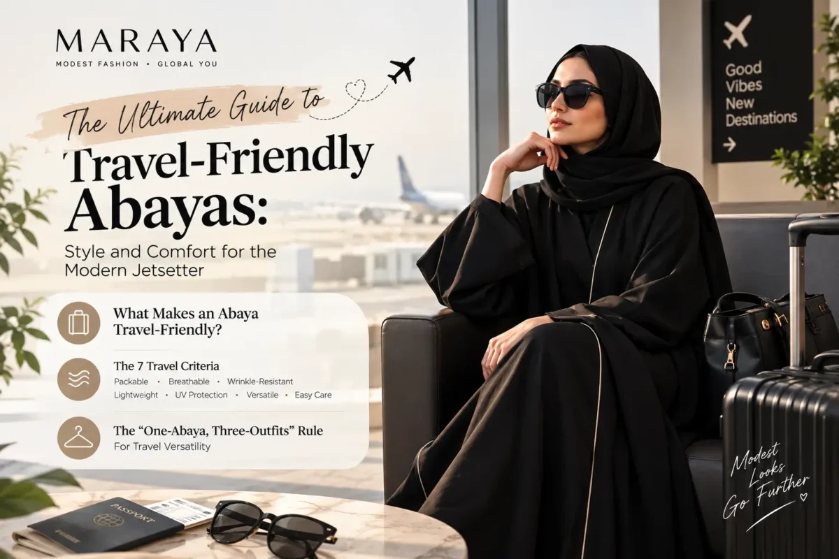 The Ultimate Guide to Travel-Friendly Abayas