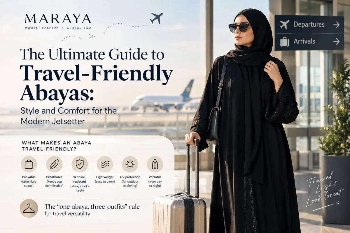 The Ultimate Guide to Travel-Friendly Abayas