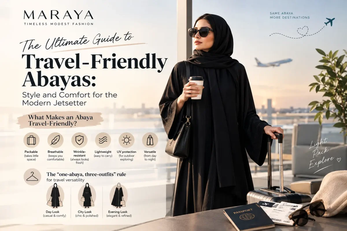 The Ultimate Guide to Travel-Friendly Abayas