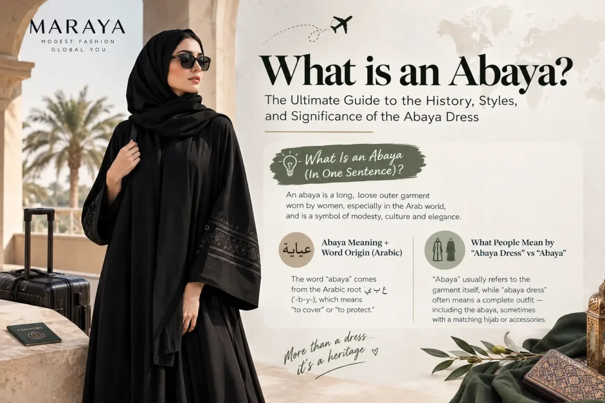What is an Abaya? The Ultimate Guide to the History, Styles, and Significance of the Abaya Dress