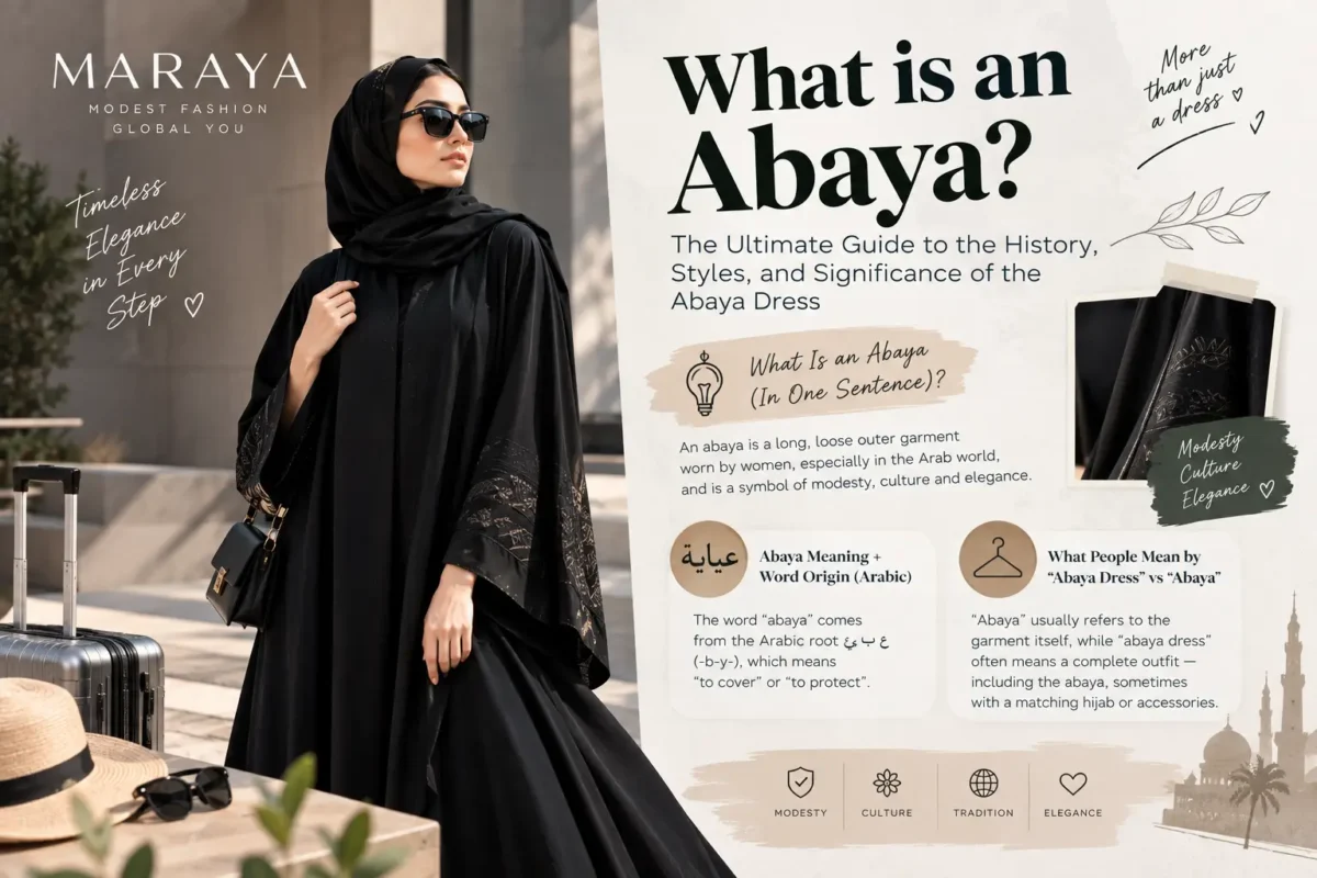 What is an Abaya? The Ultimate Guide to the History, Styles, and Significance of the Abaya Dress
